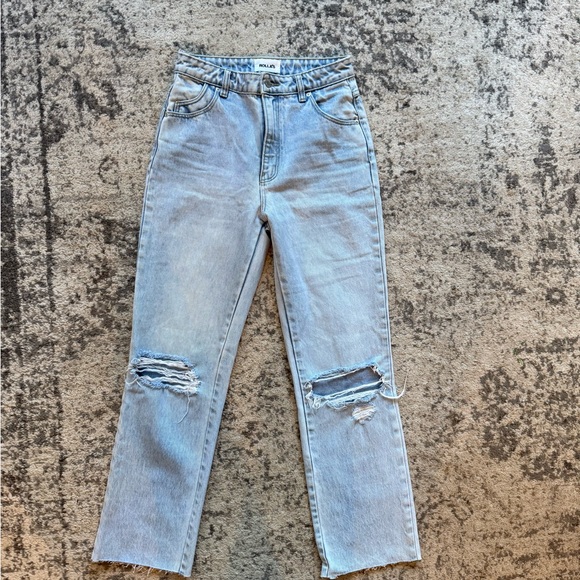 ROLLA'S High Rise Straight Jeans - Picture 3 of 10